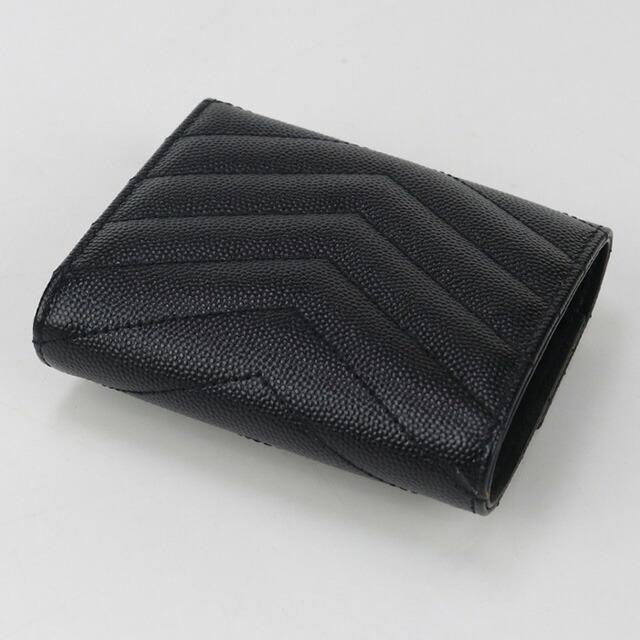 SAINT LAURENT 中古 サンローラン 三折財布 レディース ブランド