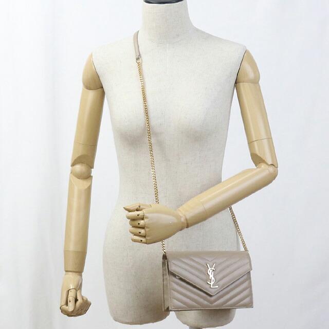 本日のみ【美品】サンローラン カサンドラ エンベロープ チェーンウォレット SAINT LAURENT/サンローラン_women通販 | カサンドラ エンベロープ