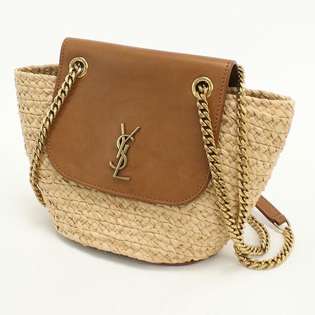 SAINT LAURENT 中古 サンローラン カゴバッグ レディース ブランド