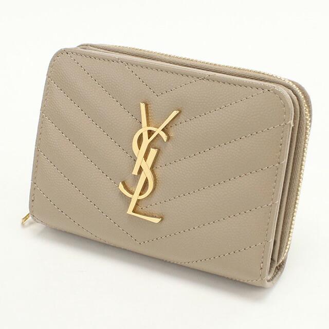 SAINT LAURENT 中古 サンローラン 二折財布 レディース ブランド