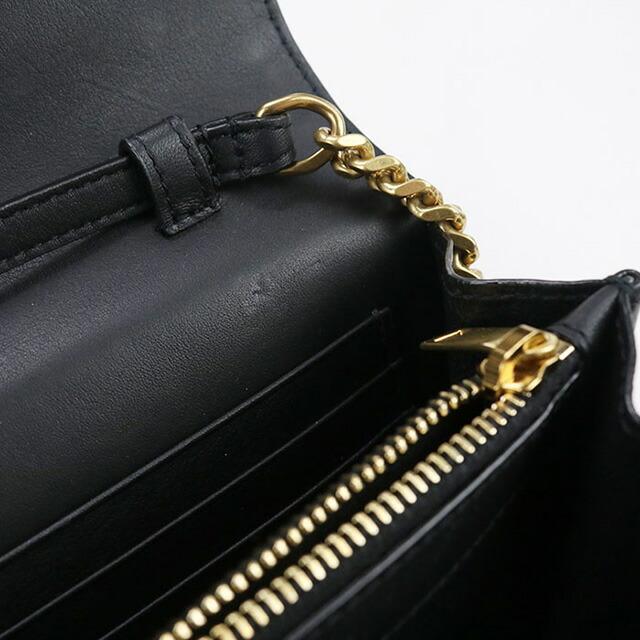 SAINT LAURENT 中古 サンローラン チェーンウォレット レディース