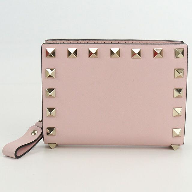VALENTINO 中古 ヴァレンティノ 二折財布小銭入付き レディース 