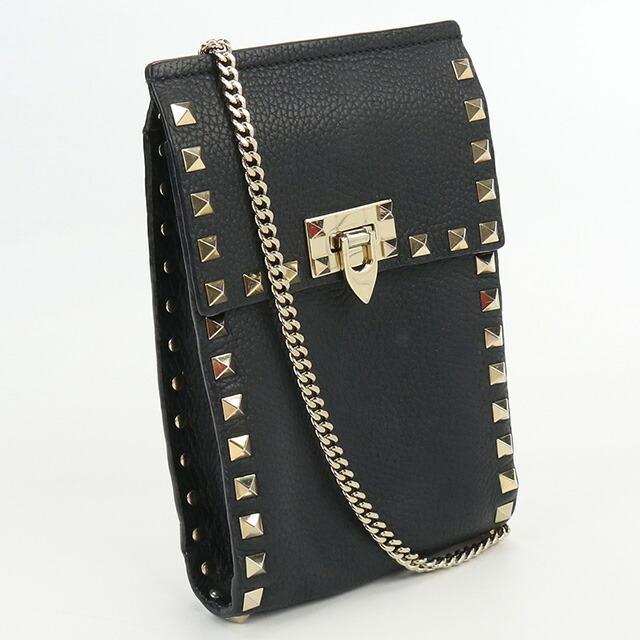 美品【ヴァレンティノ】ロックスタッズ スパイク ラムナッパ フォン