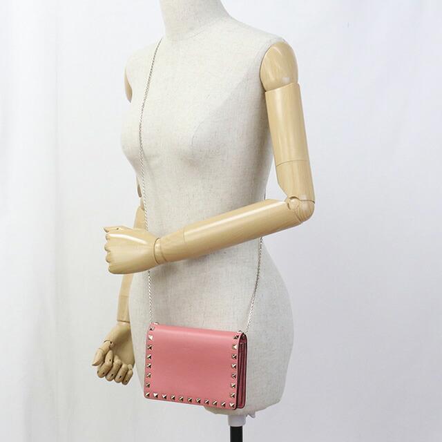 VALENTINO（ヴァレンティノ） 中古 チェーンウォレット コンパクト