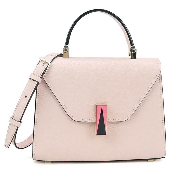 中古美品Valextra ヴァレクストラ ハンドバッグ N 553791 マイクロ イジィデ レディース ピンク Valextra（ヴァレクストラ） 中古 ハンドバッグ レディース ブランド