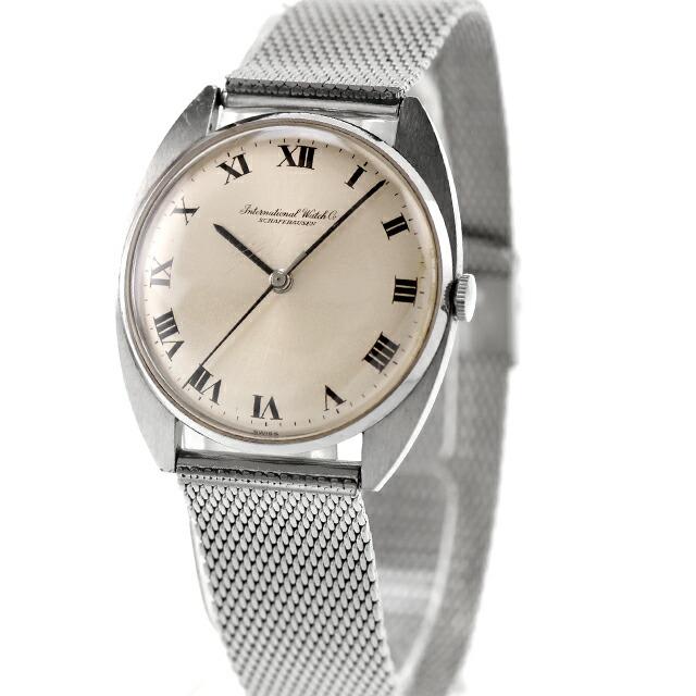 中古 OH済 IWC オールドインター ローマ Cライン Cal.403 風防擦り傷  