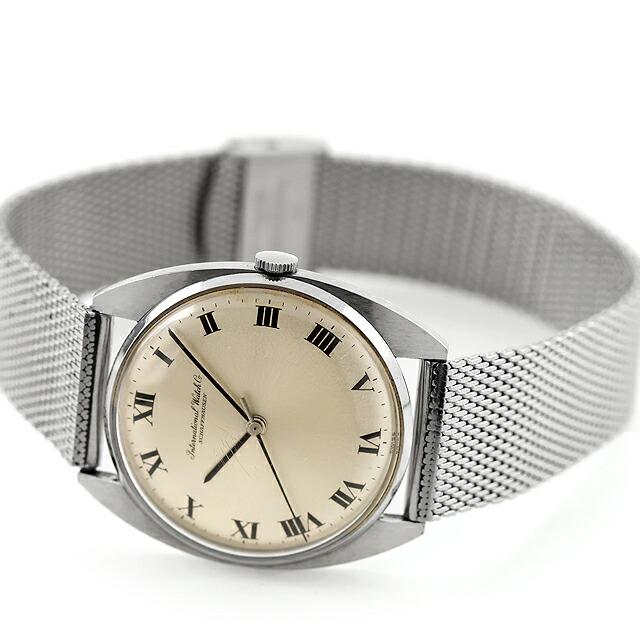 中古 OH済 IWC オールドインター ローマ Cライン Cal.403 風防擦り傷  