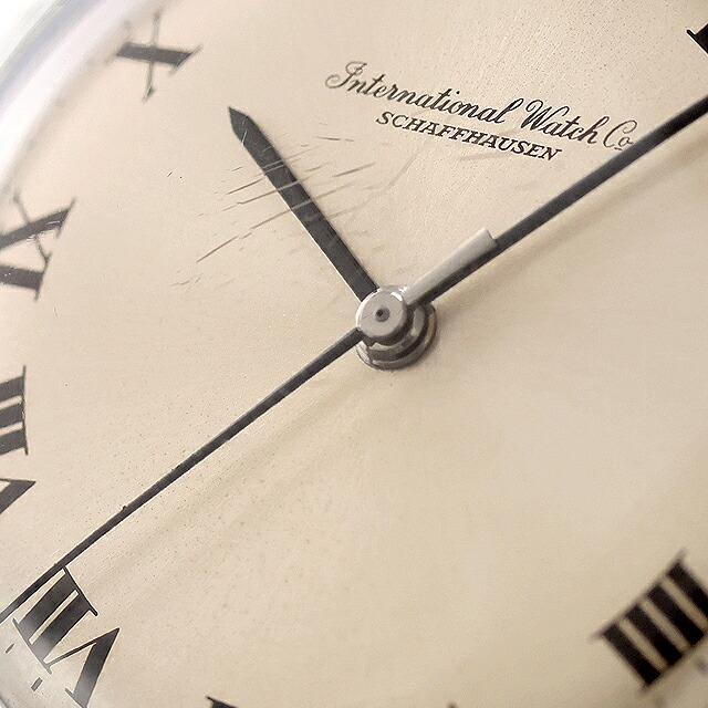 中古 OH済 IWC オールドインター ローマ Cライン Cal.403 風防擦り傷  