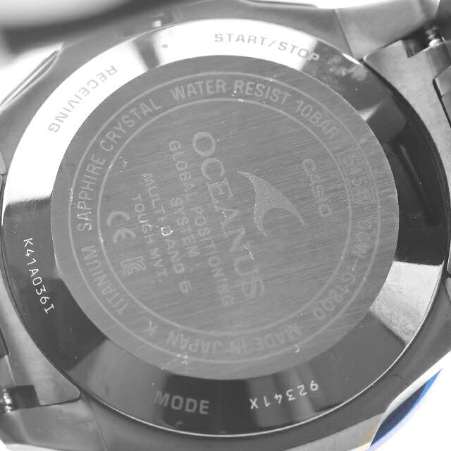 OCEANUS 中古 カシオ CASIO オシアナス GPSハイブリッド電波ソーラー