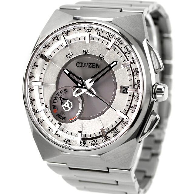中古 超美品 シチズン CITIZEN エコ・ドライブ サテライトウェーブ 