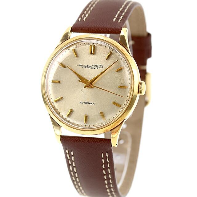 中古 IWC オールドインター ペラトン式自動巻き K18YG無垢 推定1960年