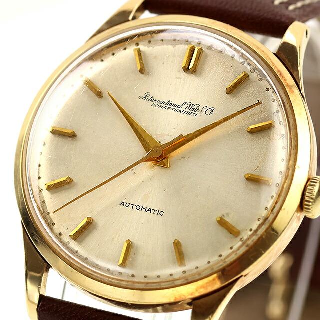 中古 IWC オールドインター ペラトン式自動巻き K18YG無垢 推定1960年