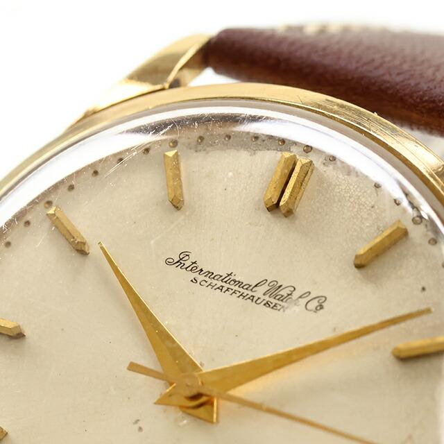 中古 IWC オールドインター ペラトン式自動巻き K18YG無垢 推定1960年