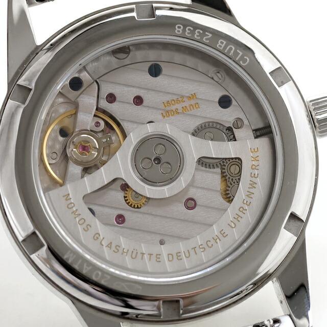 中古 ベルト純正交換済 ノモス NOMOS クラブ ネオマティック 