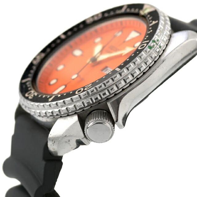 SEIKO（セイコー） 中古 ダイバーズウォッチ 150m オレンジ 7548