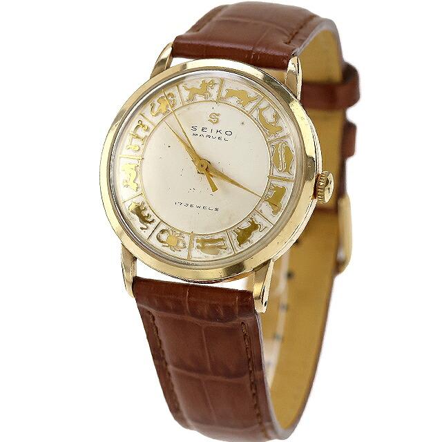 SEIKO（セイコー） 中古 OH済 レアモデル マーベル 星座文字盤