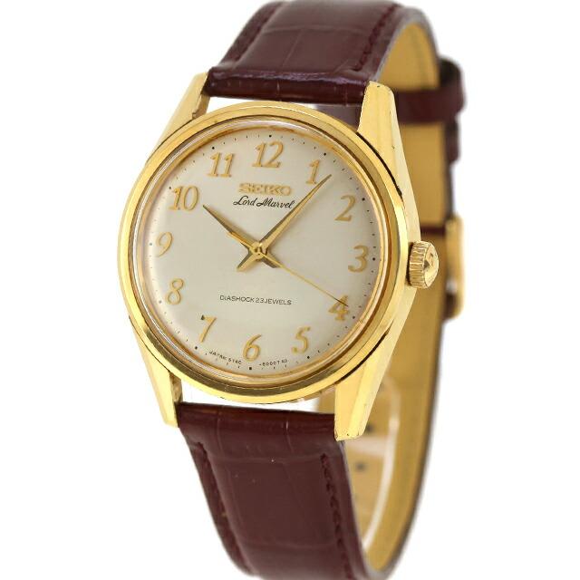 D*7様 SEIKO セイコー LOAD 稼働品 メンズ SEIKO（セイコー） 中古 ロードマーベル 全数字 フルアラビア