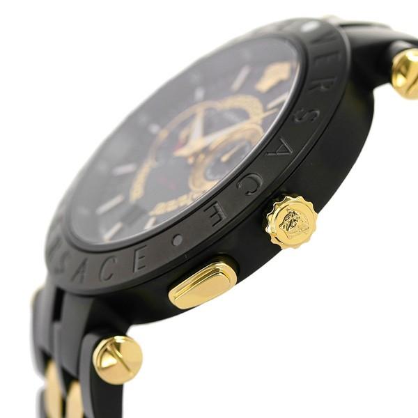 ヴェルサーチ 時計 メンズ 腕時計 ブランド Vレース デュアルタイム