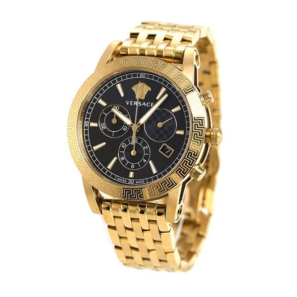 ヴェルサーチ ヴェルサーチェ 時計 メンズ 腕時計 Velt Versace スポーツ テック 40mm ブラック ゴールド 腕時計のななぷれ 通販 Paypayモール