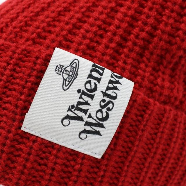 未使用品 Vivienne Westwood MAN ニット帽 ニットキャップ ☆vivienne westwood☆SPORTY BEANIE ニット帽 / 男女兼用