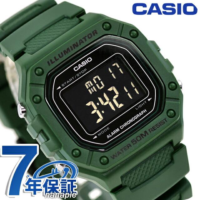 CASIO（カシオ） チープカシオ クォーツ 電池式 W-218H-3BV