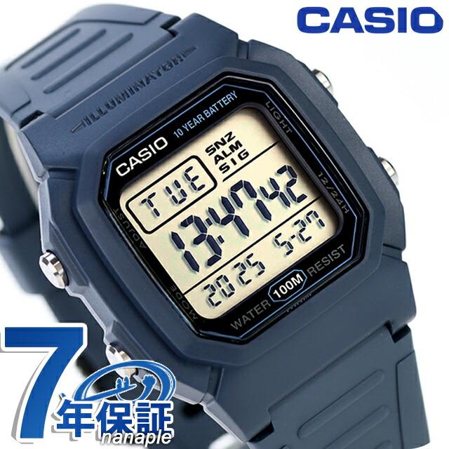 CASIO（カシオ） チープカシオ クォーツ 電池式 W-800H-2AV 海外モデル