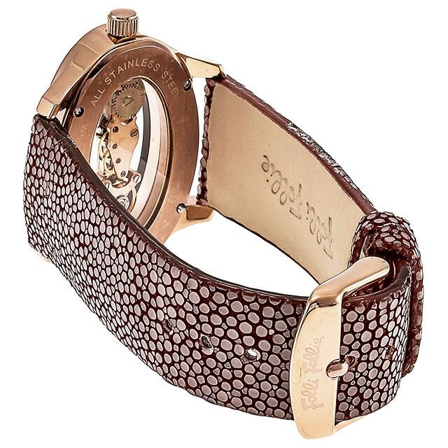 フォリフォリ PURITY 自動巻き 腕時計 ブランド レディース オープン  