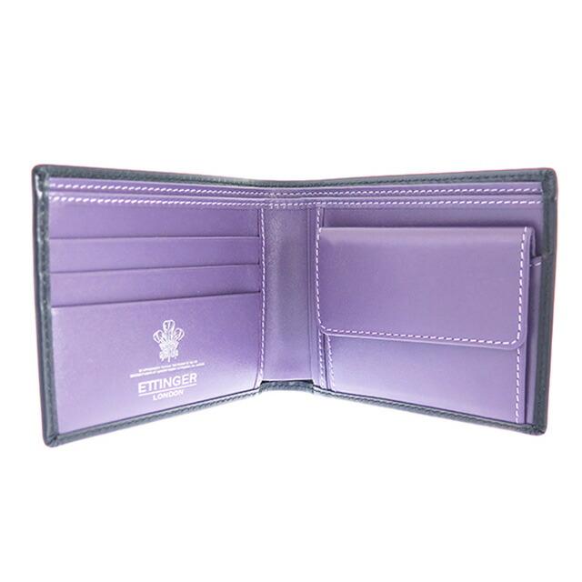エッティンガー パープル コレクション ST141JR ETTINGER エッティンガー ロイヤルコレクション 短財布 メンズ ST141JR