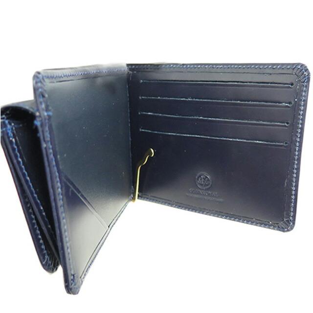 【新品】グレンロイヤル GLEN 財布・小物 メンズ 03-6164-dblue GLENROYAL（グレンロイヤル） 二つ折り財布 コンパクト メンズ