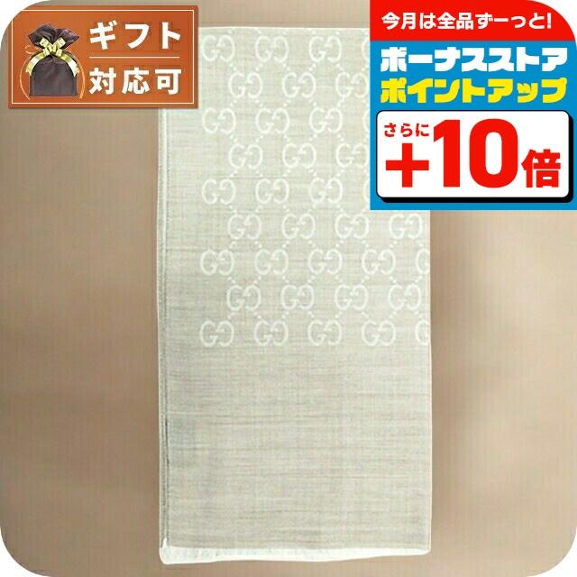 GUCCI（グッチ） ストール マフラー ロゴ GG メンズ レディース 165904 