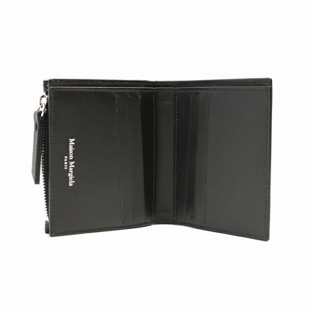 メゾンマルジェラ MAISON MARGIELA 財布 二つ折り財布 SA1UI0020P4745T8013 メンズ レディース ブラックの画像