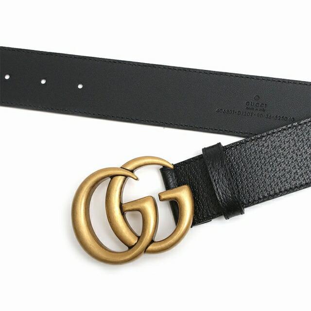 GUCCI（グッチ） ベルト 406831-DJ20T-1000-90 メンズ ブラック