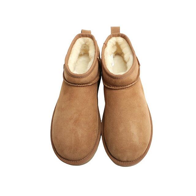 UGG ムートンブーツ Chestnut クラシック　ウルトラミニ　サイズ8 UGG Australia（アグオーストラリア） アグ UGG Classic Ultra Mini