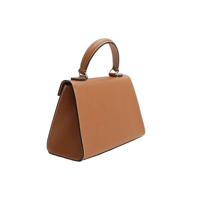 CARBOTTI 4/5さらに+10倍 カルボッティ GRETA ハンドバッグ 245-TAN  