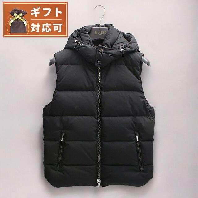ムーレー ／FIRE／ファイアー／ダウンベスト／ブラック／48 ムーレー MooRER ダウンベスト メンズ フェイヤー FIRE-WK 強撥水