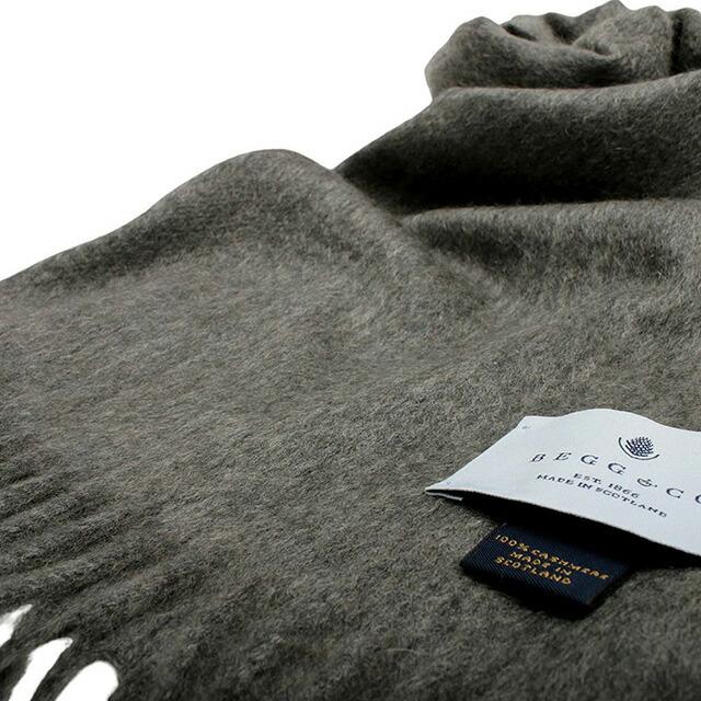 Begg & Co（ベグアンドコー） BEGG&CO Arran マフラー 60BCARRAN-GREY
