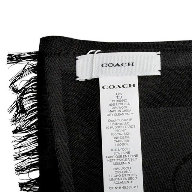 COACH（コーチ） マフラー ストール CO100562-001 レディース メンズ 