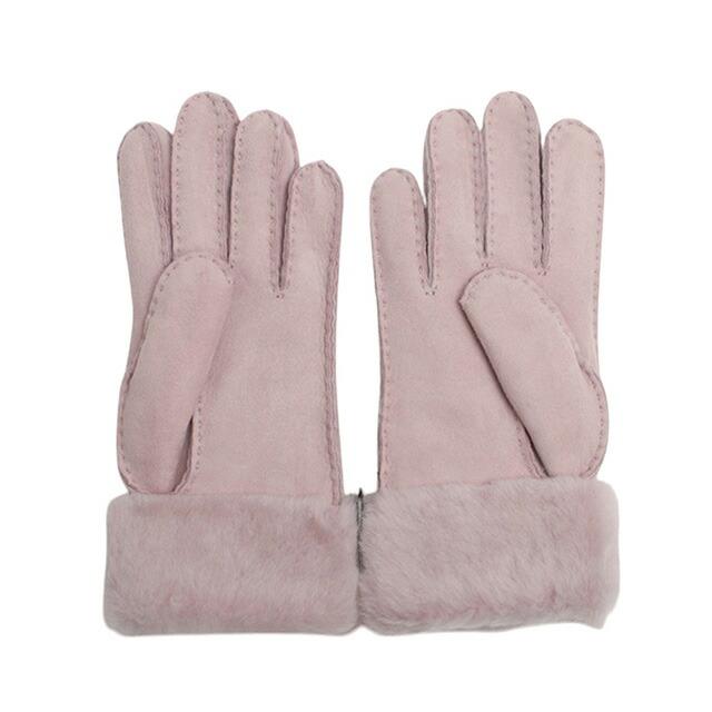 UGG（アグ） UGG Turn Cuff Glove 手袋 17369-AHN レディース S シープ