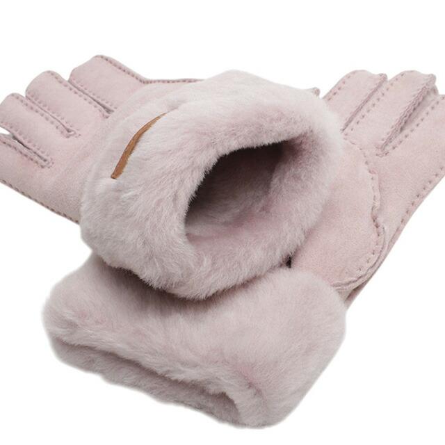 UGG（アグ） UGG Turn Cuff Glove 手袋 17369-AHN レディース S シープ