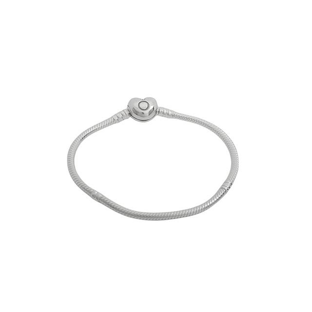 Pandora パンドラMoments Heart & Snakeブレスレット PANDORA（パンドラ） ブレスレット レディース PANDORA Moments Heart