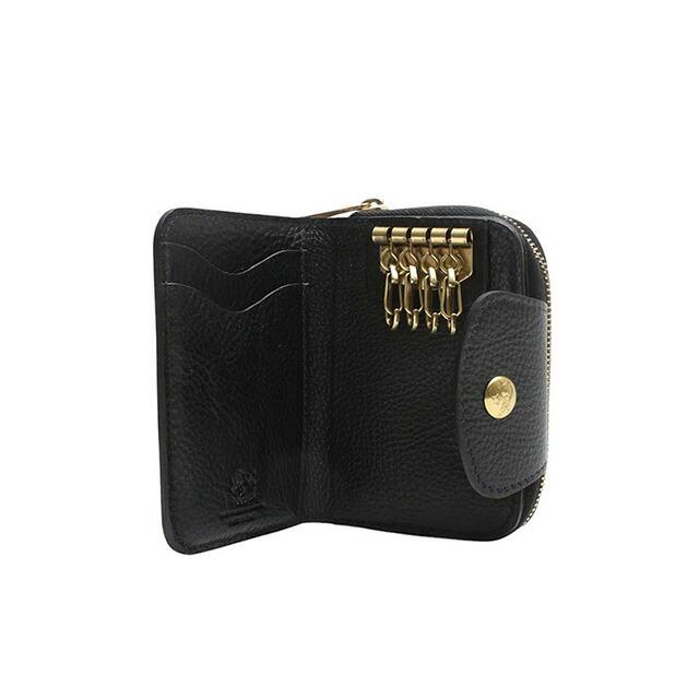 IL BISONTE（イルビゾンテ） IL BISONTE SMALL WALLET ACERO キー