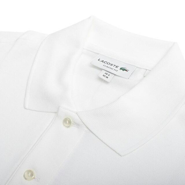【新品】ラコステ LACOSTE ポロシャツ ユニセックス l1212-51-white-001-xl LACOSTE（ラコステ） ポロシャツ L1212-51-WHITE-001-XL Classic Fit