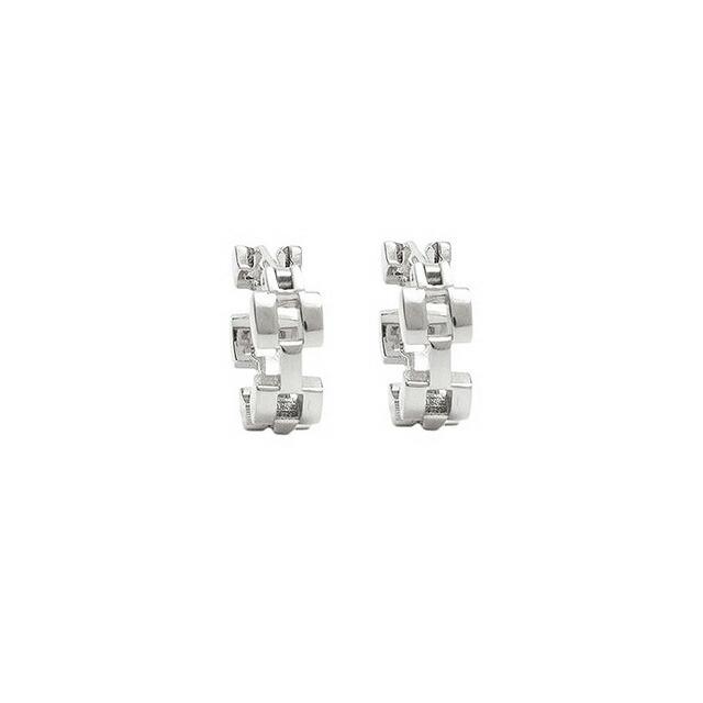 新品！ダニエルウェリントンのピアス3-Link Earrings Silver Daniel Wellington（ダニエルウェリントン） DANIEL WELLINGTON 3-LINK