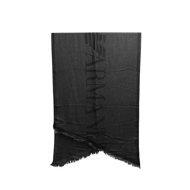エンポリオアルマーニ EMPORIO ARMANI マフラー 625303-2F363-00020 メンズ ブラック マフラー_1