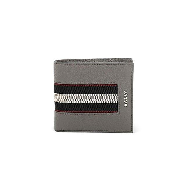 Bally（バリー） 二つ折り財布 ウォレット 6306286 メンズ グレー
