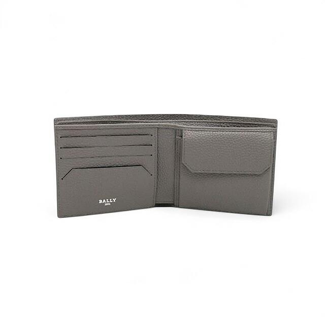 Bally（バリー） 二つ折り財布 ウォレット 6306286 メンズ グレー