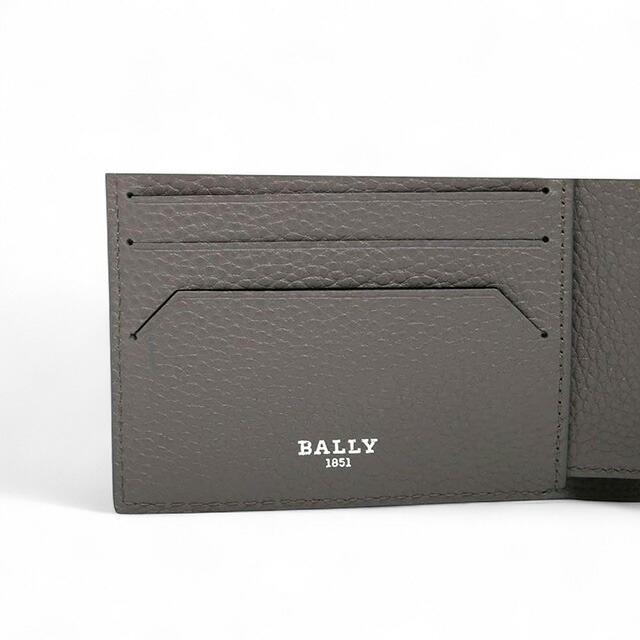Bally（バリー） 二つ折り財布 ウォレット 6306286 メンズ グレー