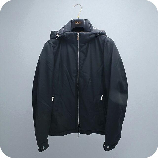 ムーレー MOORER ALBINI-PUM ダウンジャケット アウター MOUGI100090-ALBINI-NERO-46 メンズ ブラック ダウンジャケット MOORER（ムーレー） MOORER ALBINI-PUM ダウンジャケット アウター