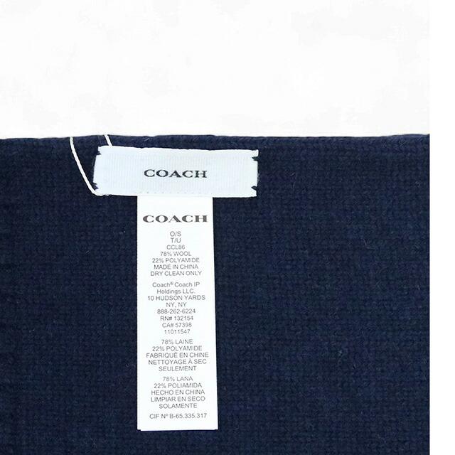 コーチ COACH EMBOSSED KNIT MUFFLER マフラー CCL86-DEB ユニセックス マフラー ブランド COACH（コーチ） COACH EMBOSSED KNIT MUFFLER マフラー CCL86-DEB