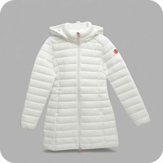 セイブ ザ ダック SAVE THE DUCK MIRI ダウンジャケット D47180W-00002-OFF-WHITE-3 レディース ダウンジャケット ブランド SAVE THE DUCK（セーブ・ザ・ダック） セイブ ザ ダック SAVE THE DUCK